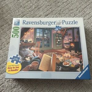 Ravensburger Cozy Cabin Puzzle - 500 Pieces